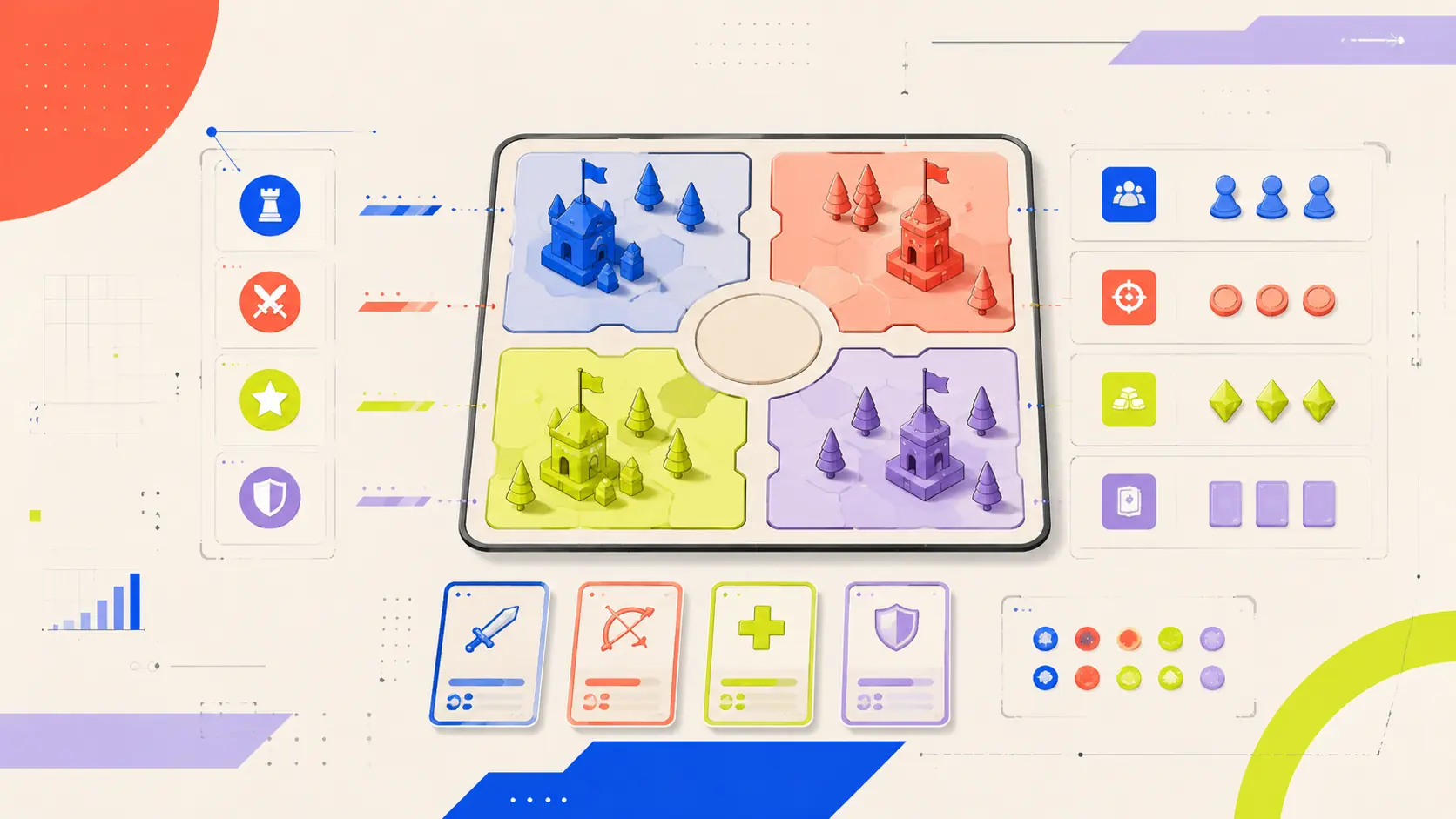 Consejos para leer colores básicos en juegos digitales simples