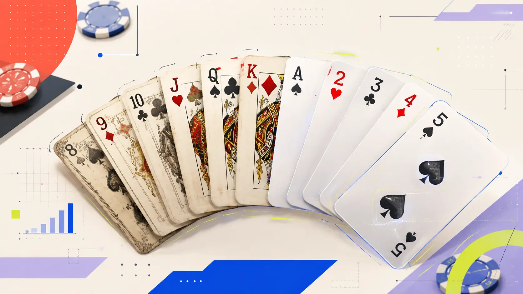 Historia de las cartas numeradas como parte clásica de juegos de mesa